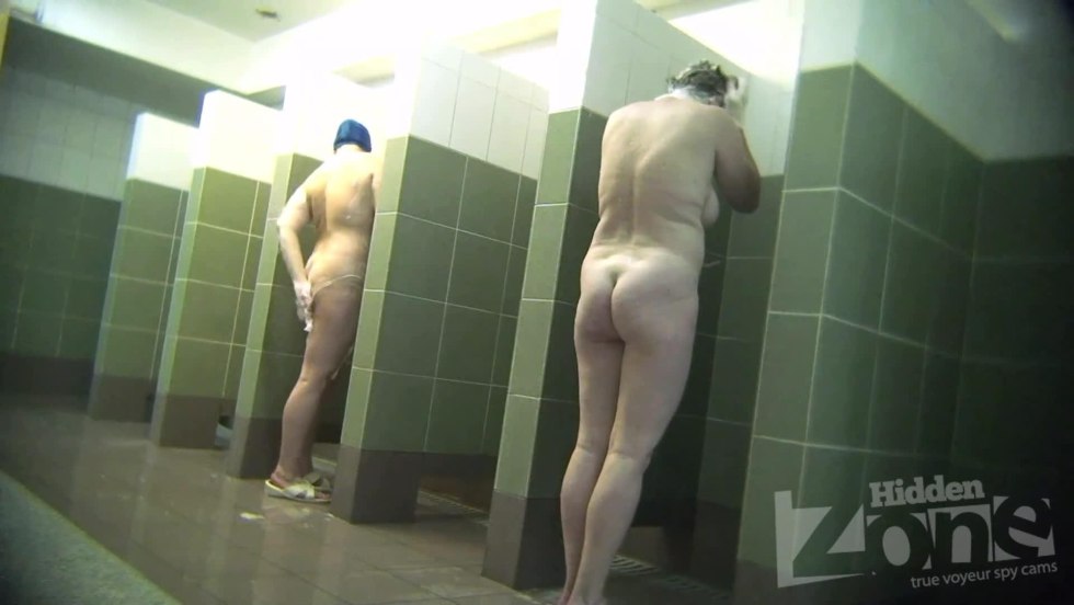 Camera in a female shower