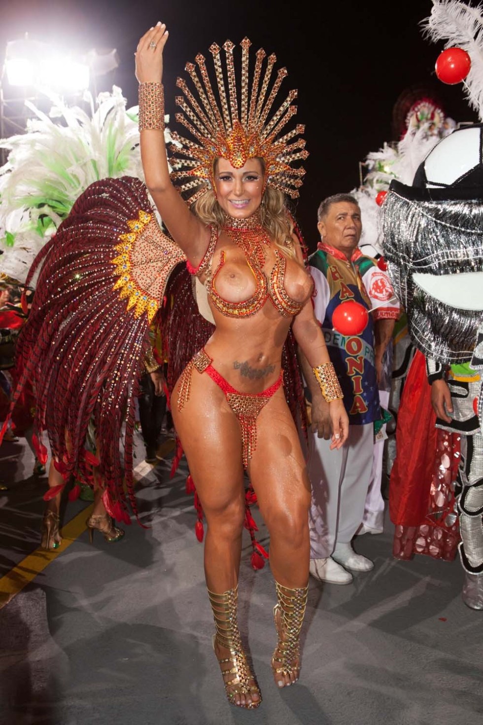 Carnival in rio de janeiro tits