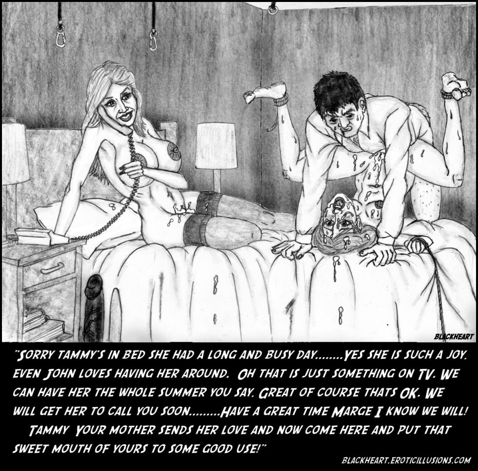 Blackhart and Roxana Hentai