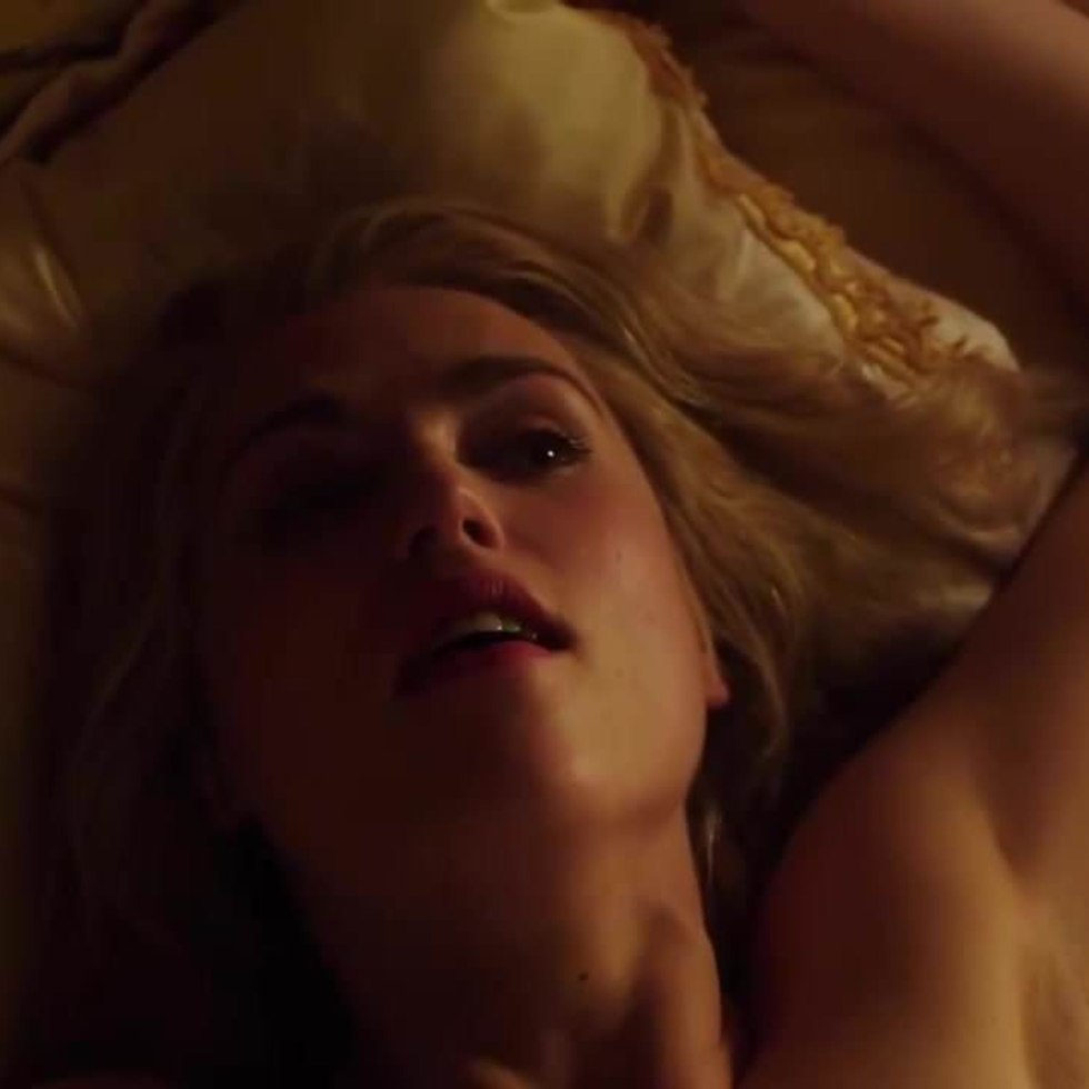 Katie McGrati bed scenes