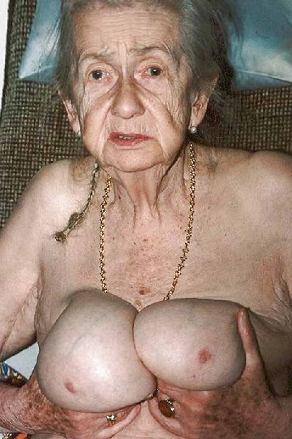 Beautiful naked old women