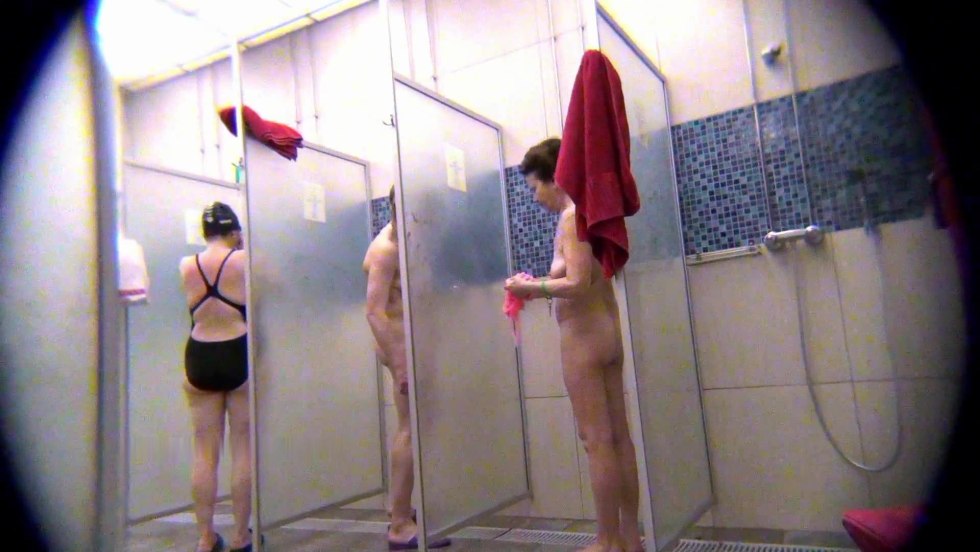 Camera in a female shower