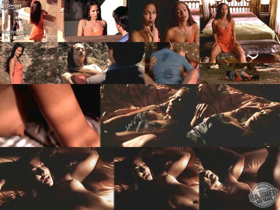 Jennifer Lopez naked in the cinema