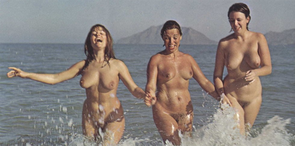 Soviet women on the beach nude