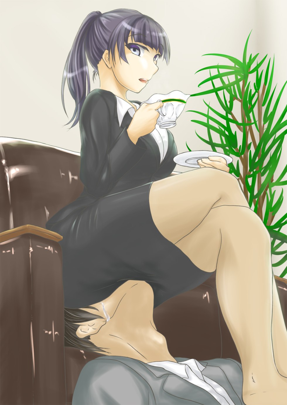 Anime Femdom Feissitting