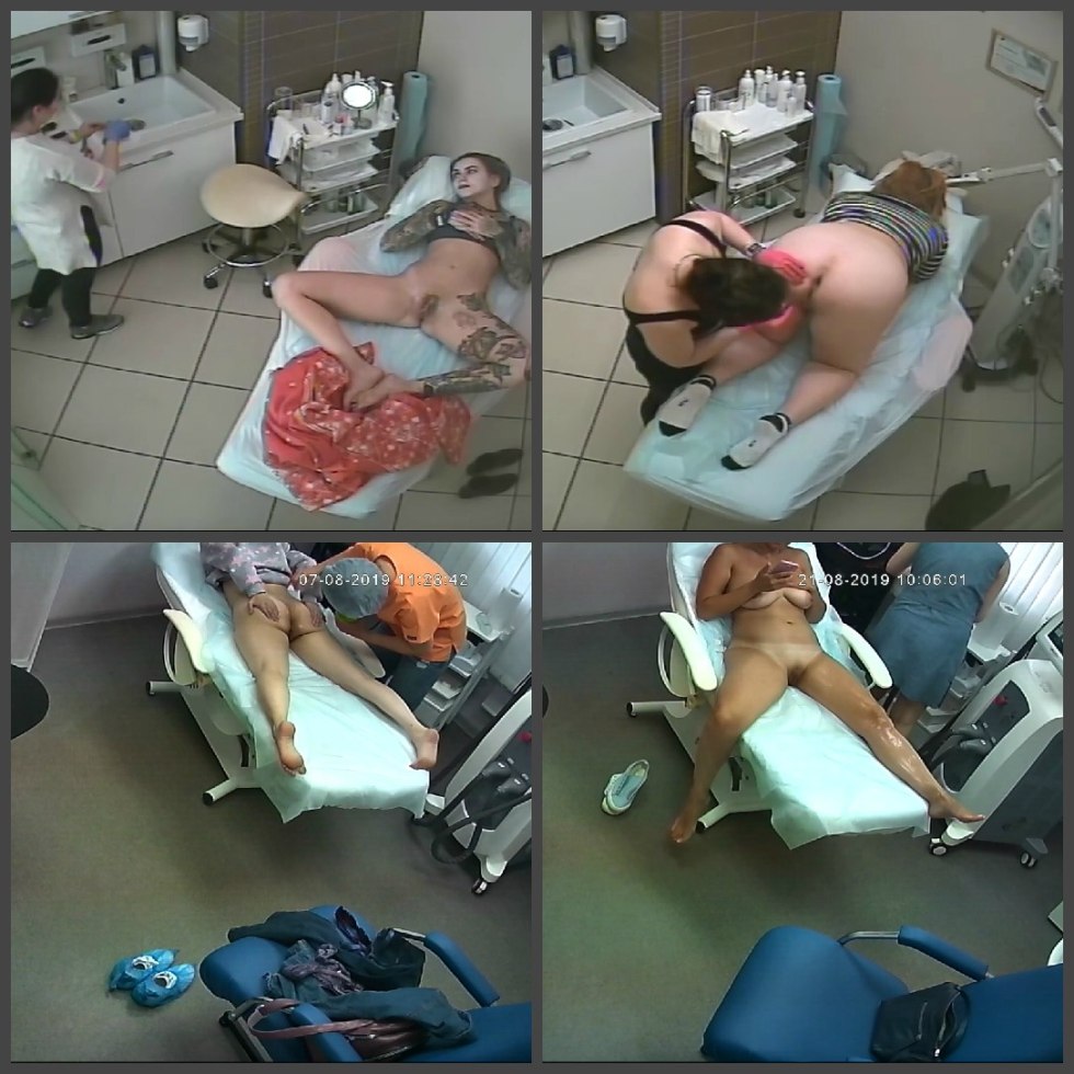 Hidden camera in a gynecological office