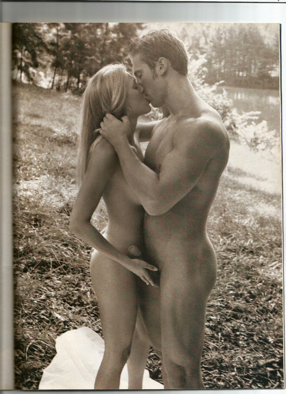 Erotic photo shoot with husband