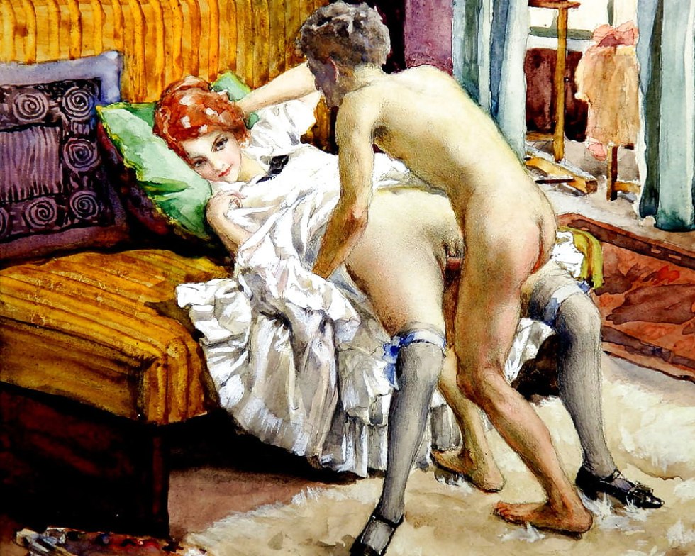 Pornography in modern painting