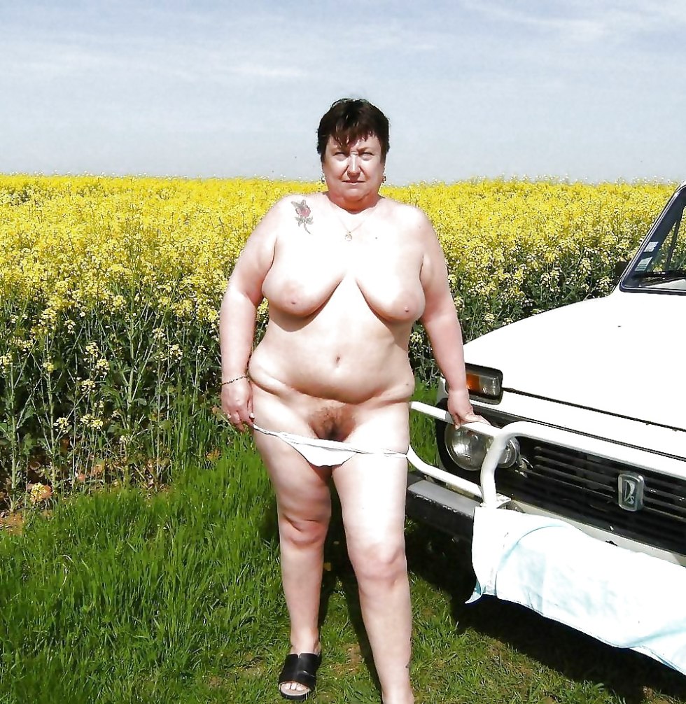 Naked fat old women
