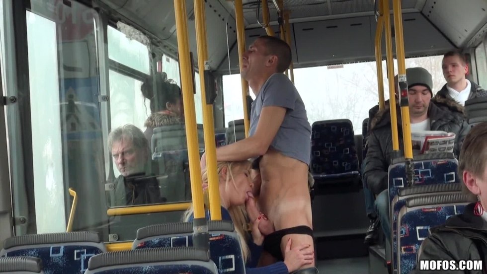 Naked guys in public transport