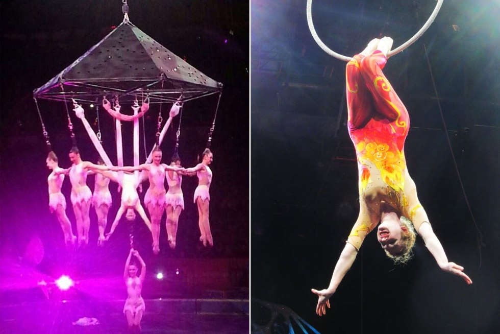 Tricks in the circus