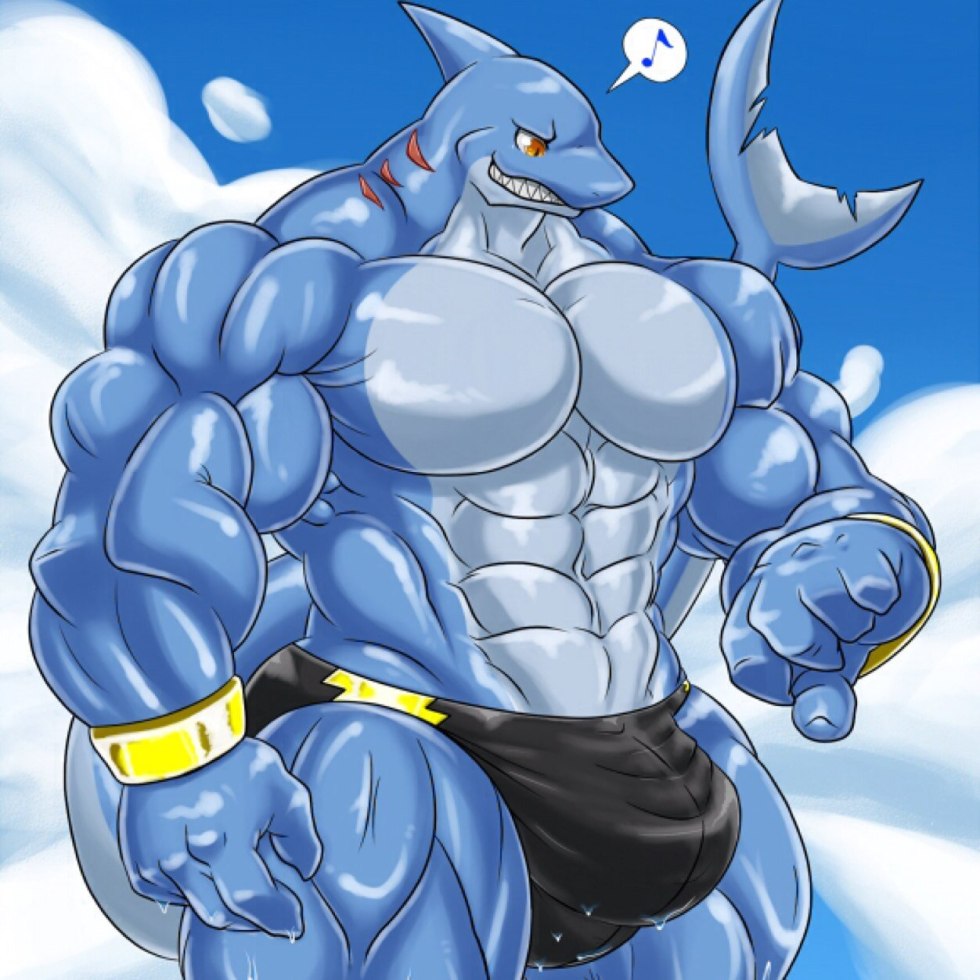 Muscular shark