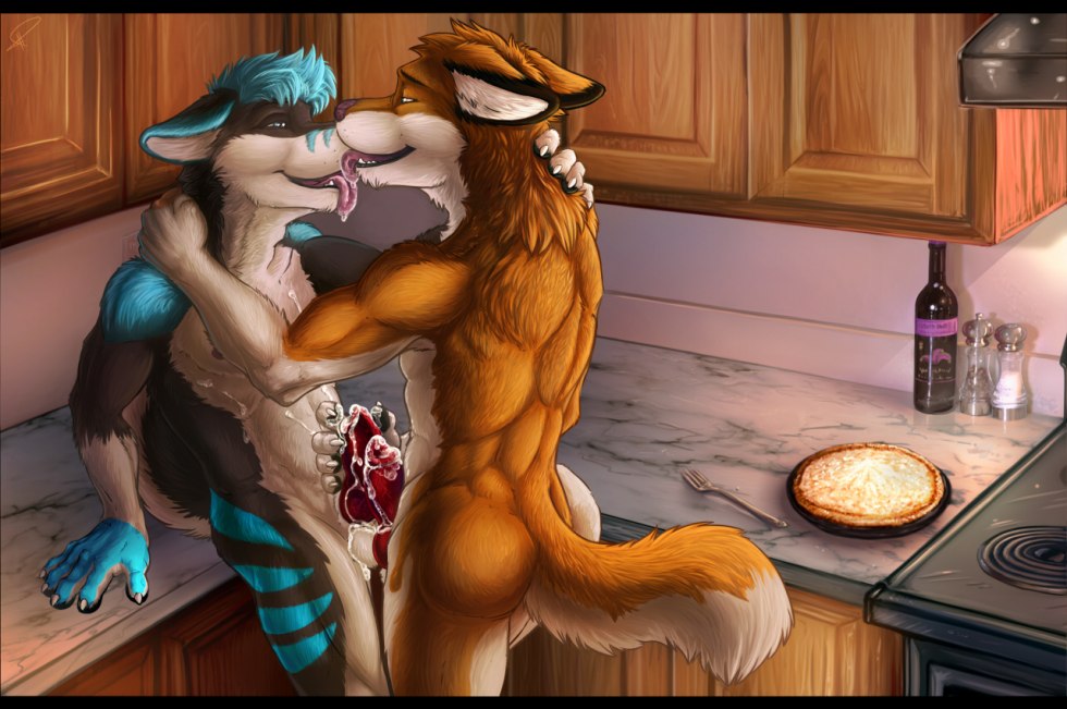 Beautiful furry guys naked