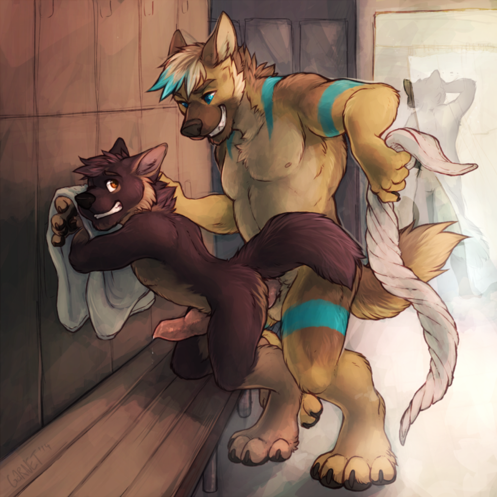 Furry Naked lovely guys