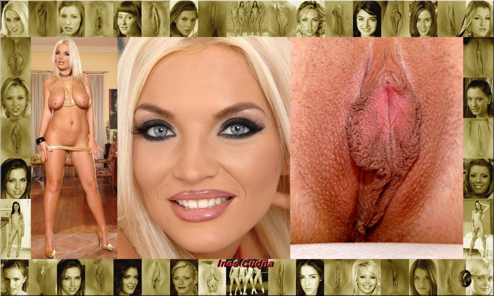 Face and vagina of Russian celebrities