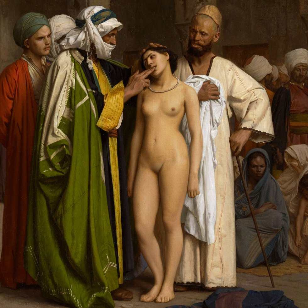 Jean-Leon Jerome. "Sunny Market"