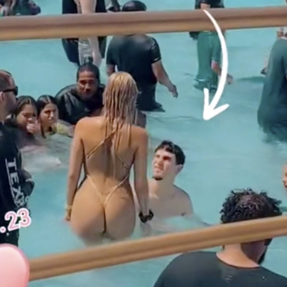 Priest Girls in the water park