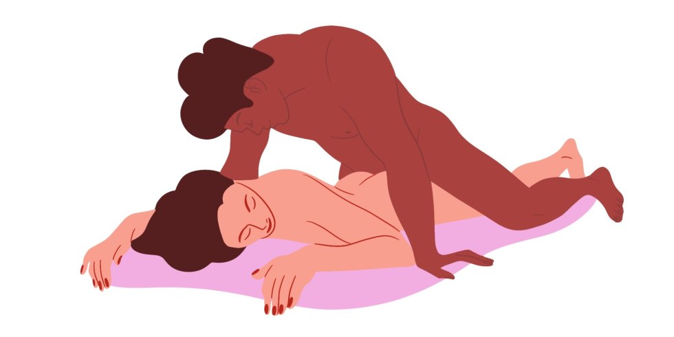 Erotic poses for deep penetration