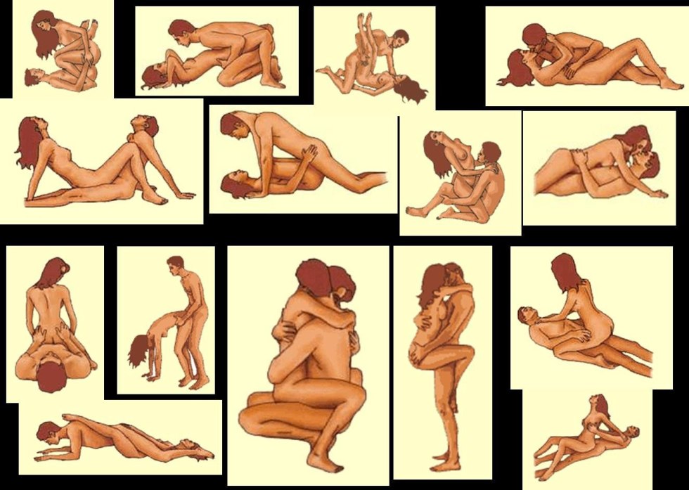 Erotic poses by numbers