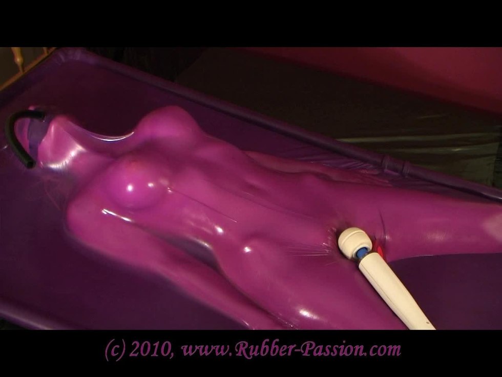 Vacuum latex bed BDSM