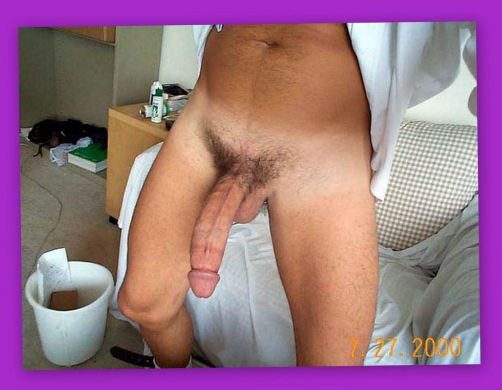 Naked guy with a member homemade