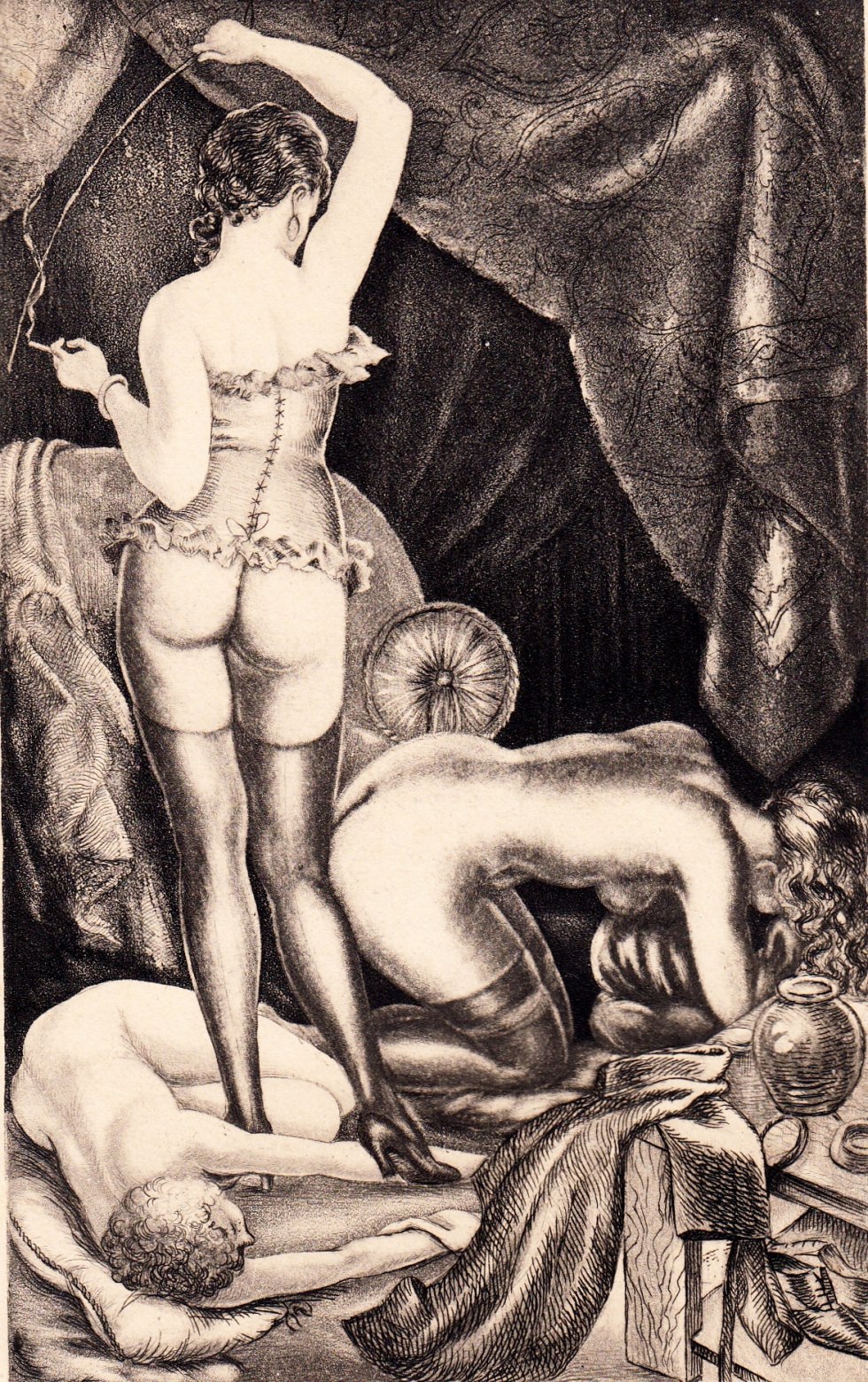 Ancient erotic engravings