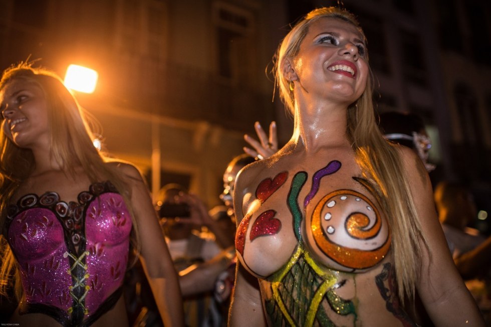 Carnival in Rio de Janeiro Nude