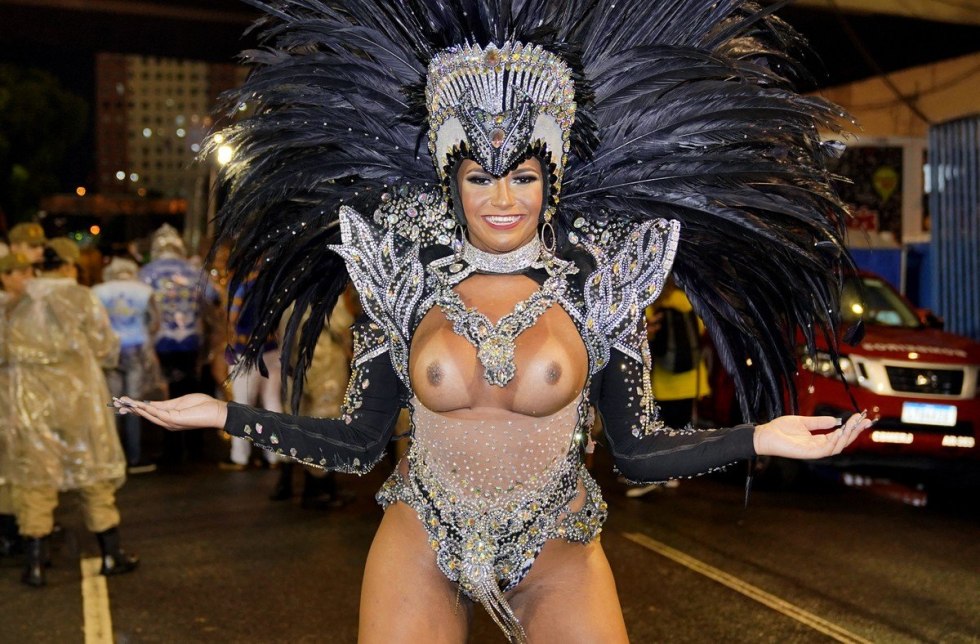Brazilian carnival naked