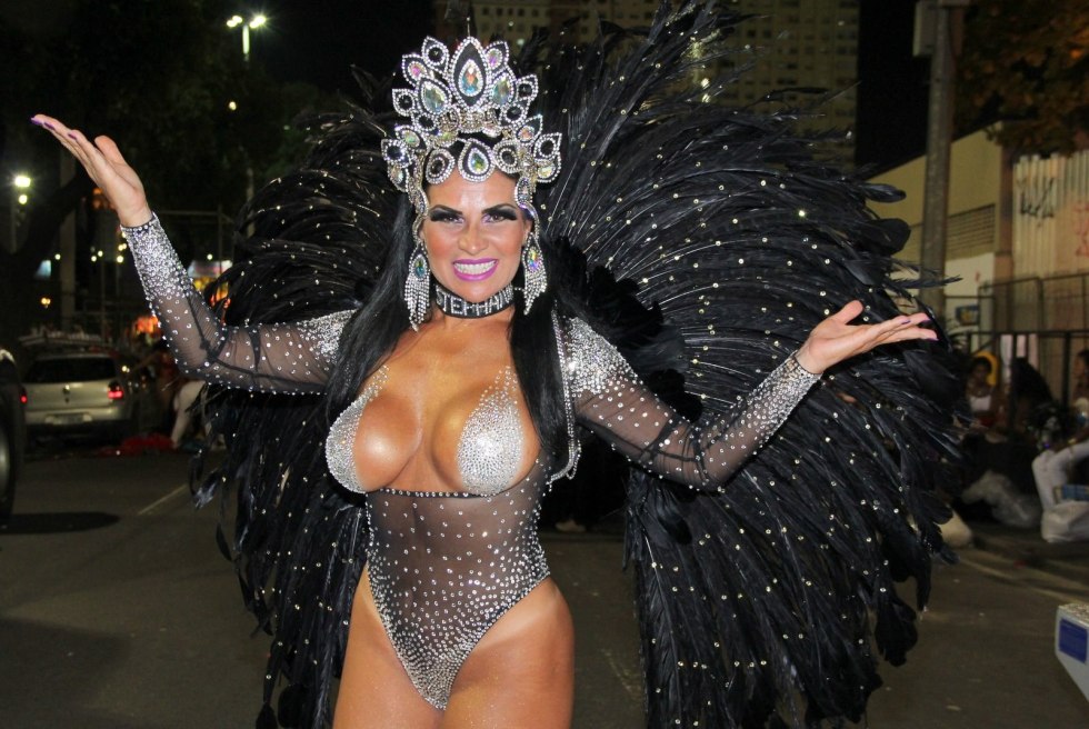 Brazilian carnival with big tits