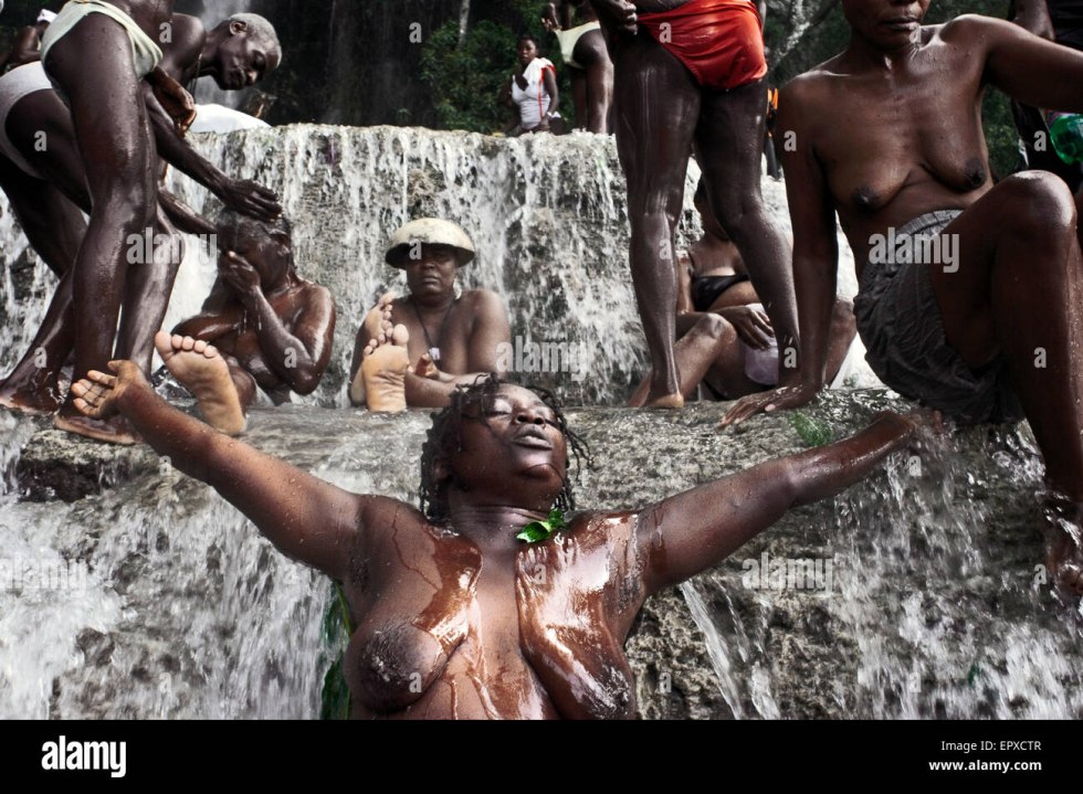 Naked women from Haiti