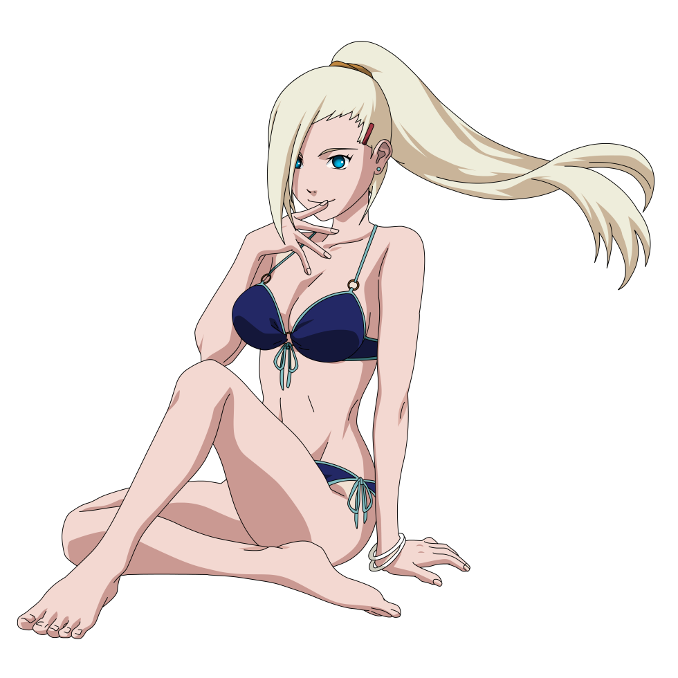 Ino Yamanaka in a swimsuit