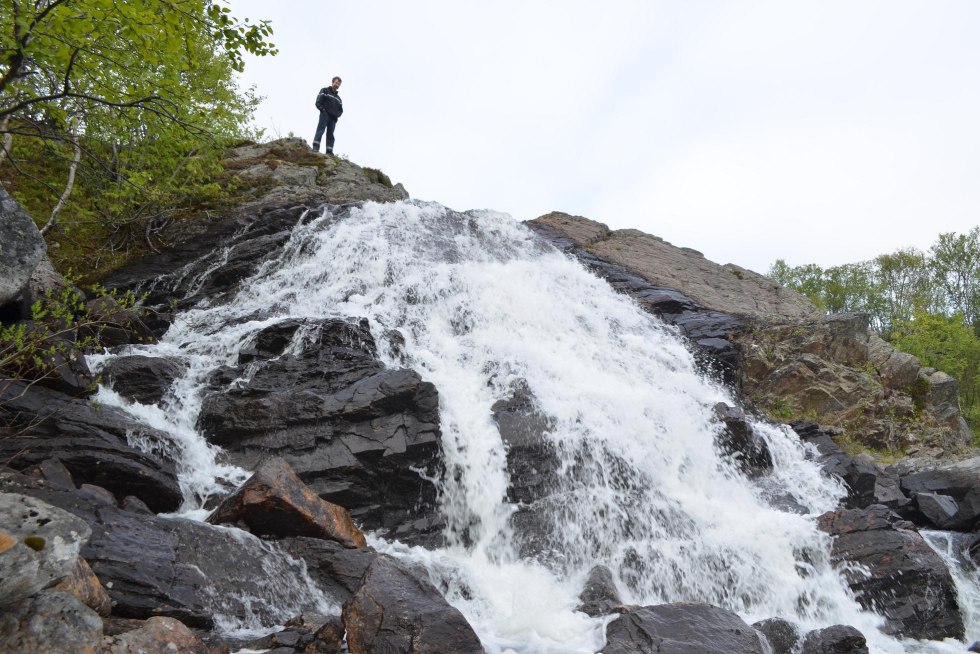 Mill Titovka waterfall