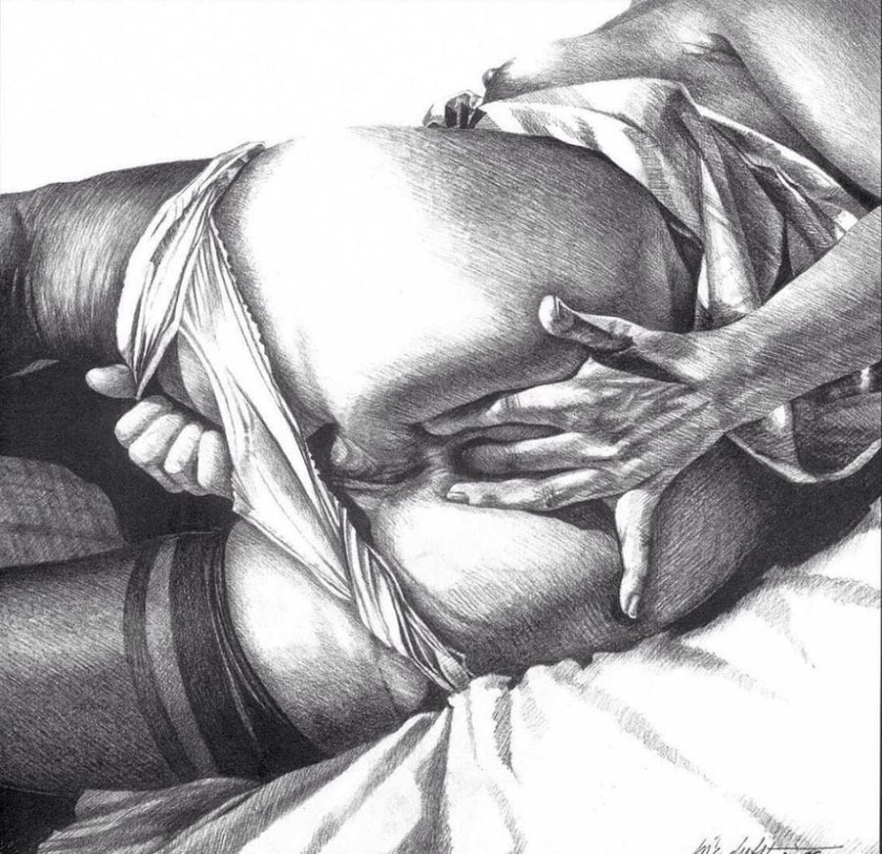 Erotic pencil drawings