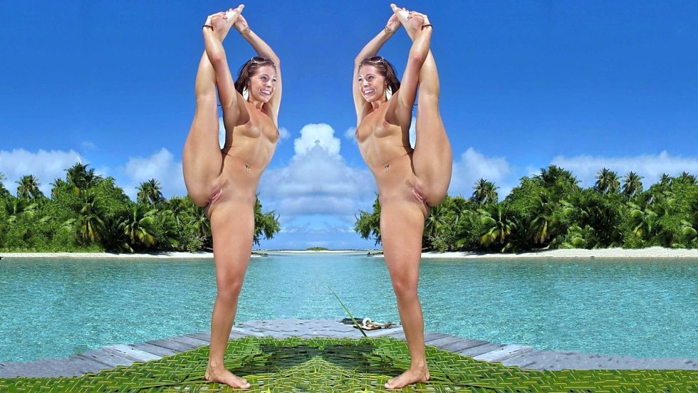 Remi Lacrox Naked Yoga