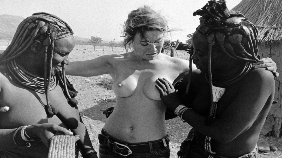 Aborigines shared a white girl