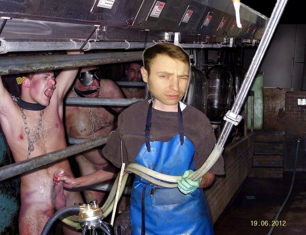 BDSM milking men apparatus