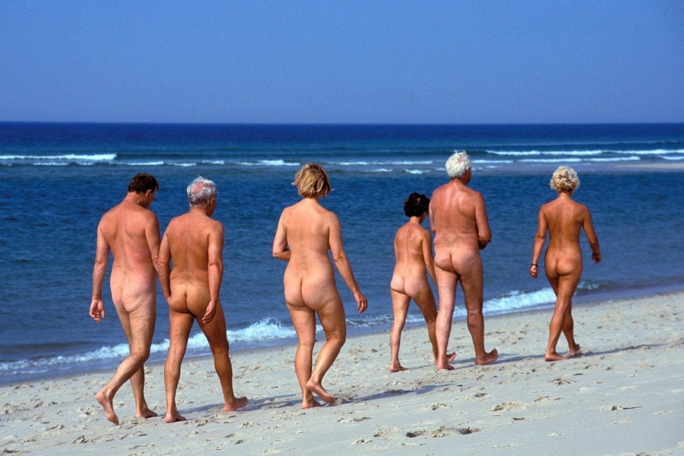 Germans on a nudic beach