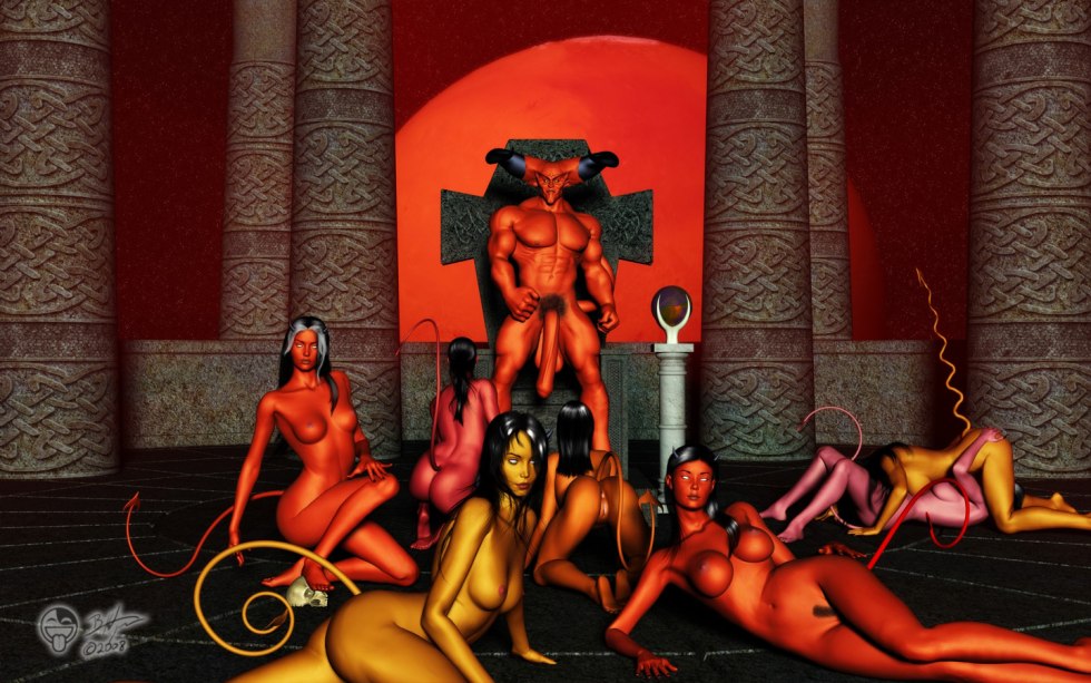 Satanic erotic orgies
