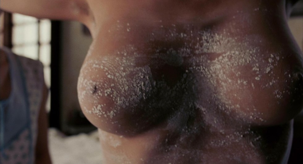 Naked Salma Hayek in Frida's film