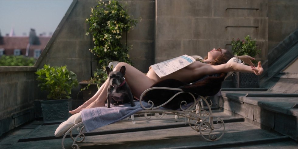 Lily James bed scenes