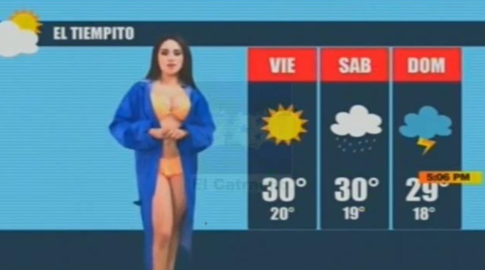Irina Polyakova Holder Forecast of the weather Naked