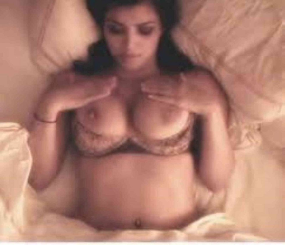 Pornstar Kim Kardashan