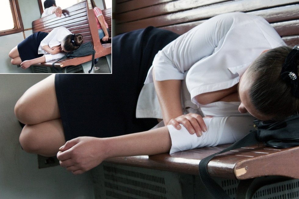 I lit up on the train