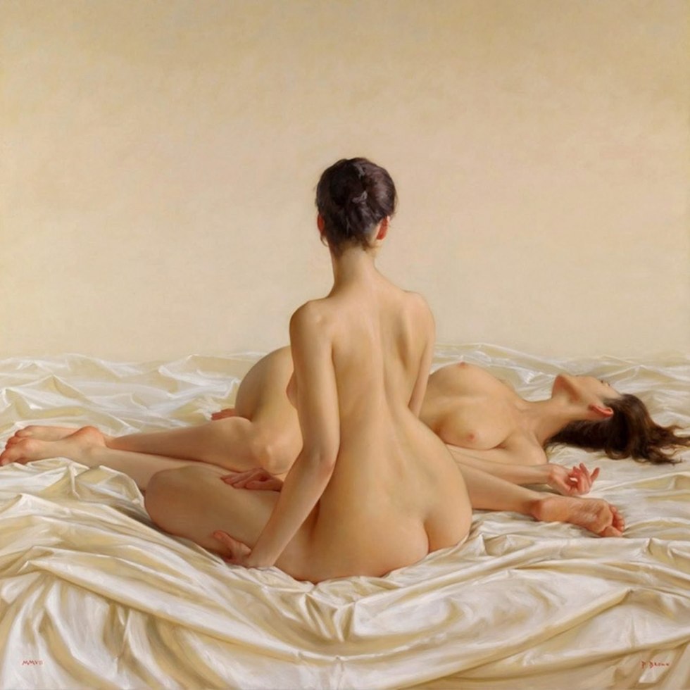 Modern erotic painting