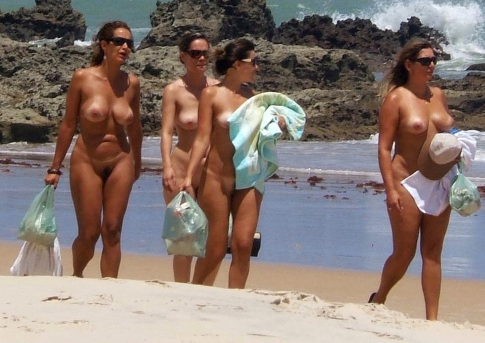 Naked Brazilians on the beach