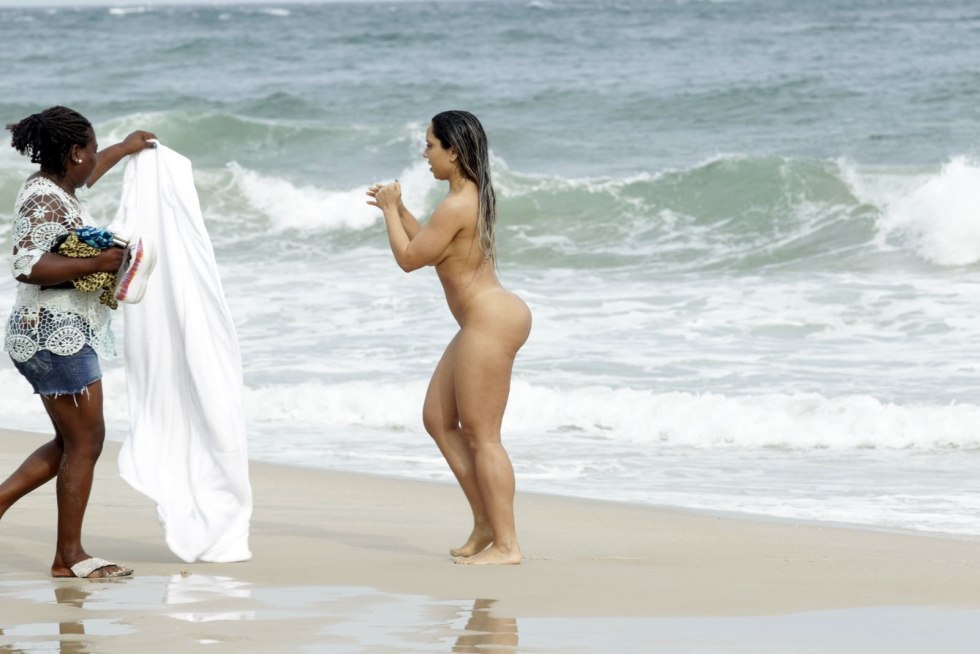 Naked Brazilians on the beach