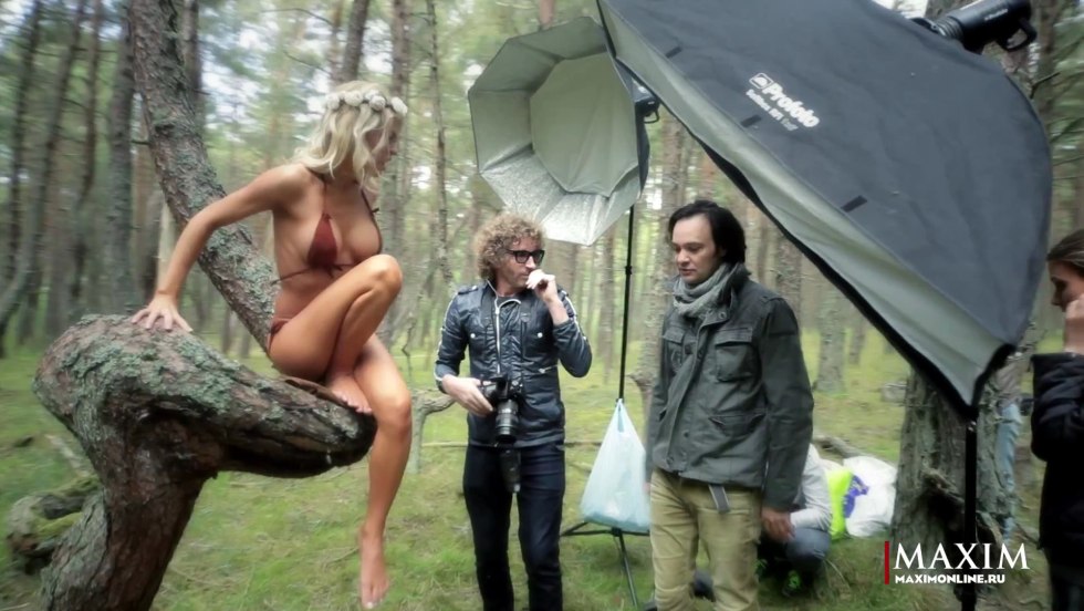 Naked Anna Khilkevich Maxim