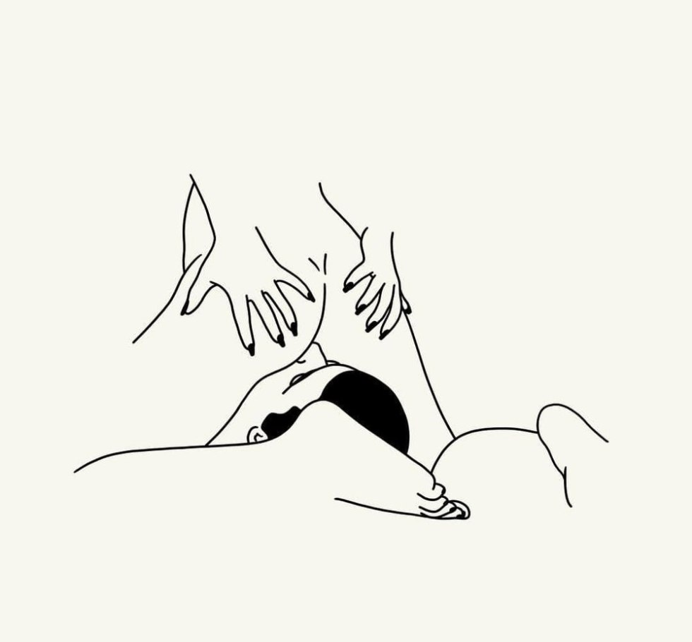 Beautiful drawings of cunnilingus