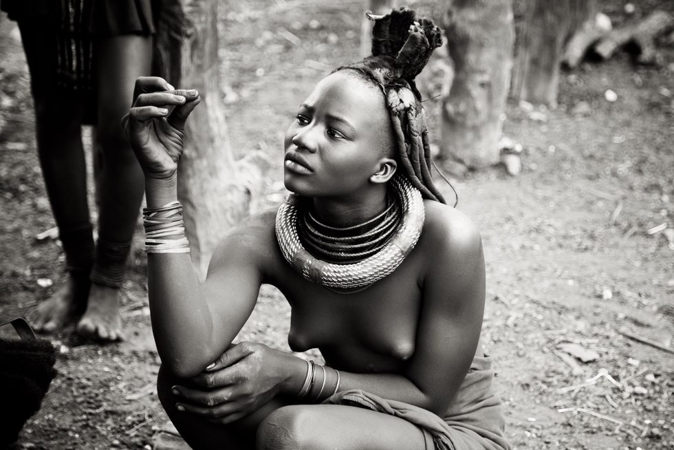 African tribe nude retro