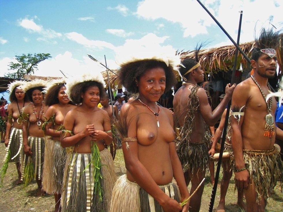 Naked women from the tribe